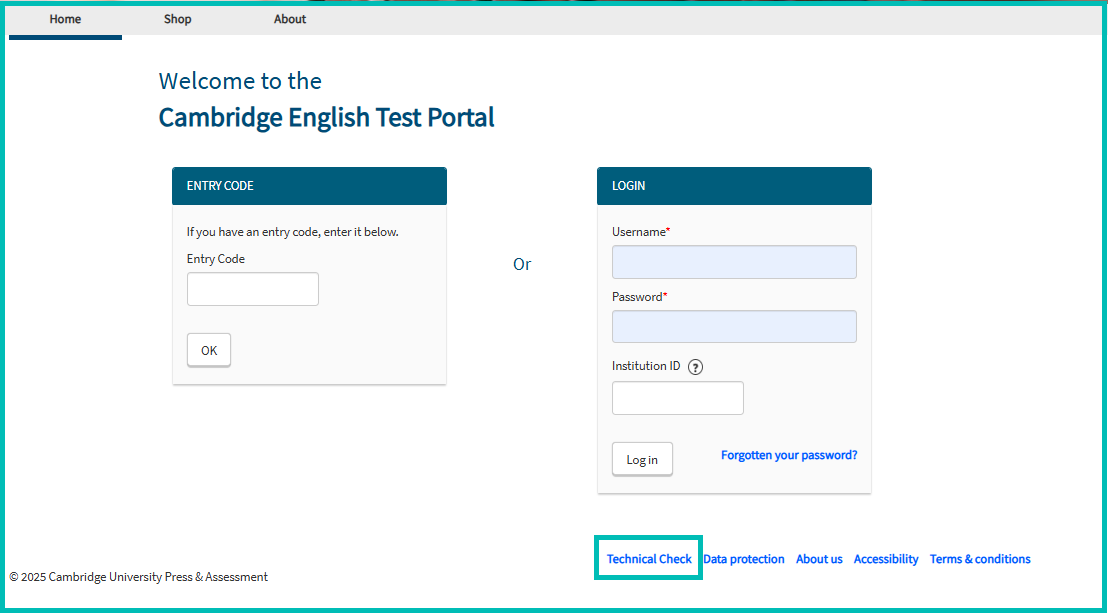 Home Page w entry code box.PNG