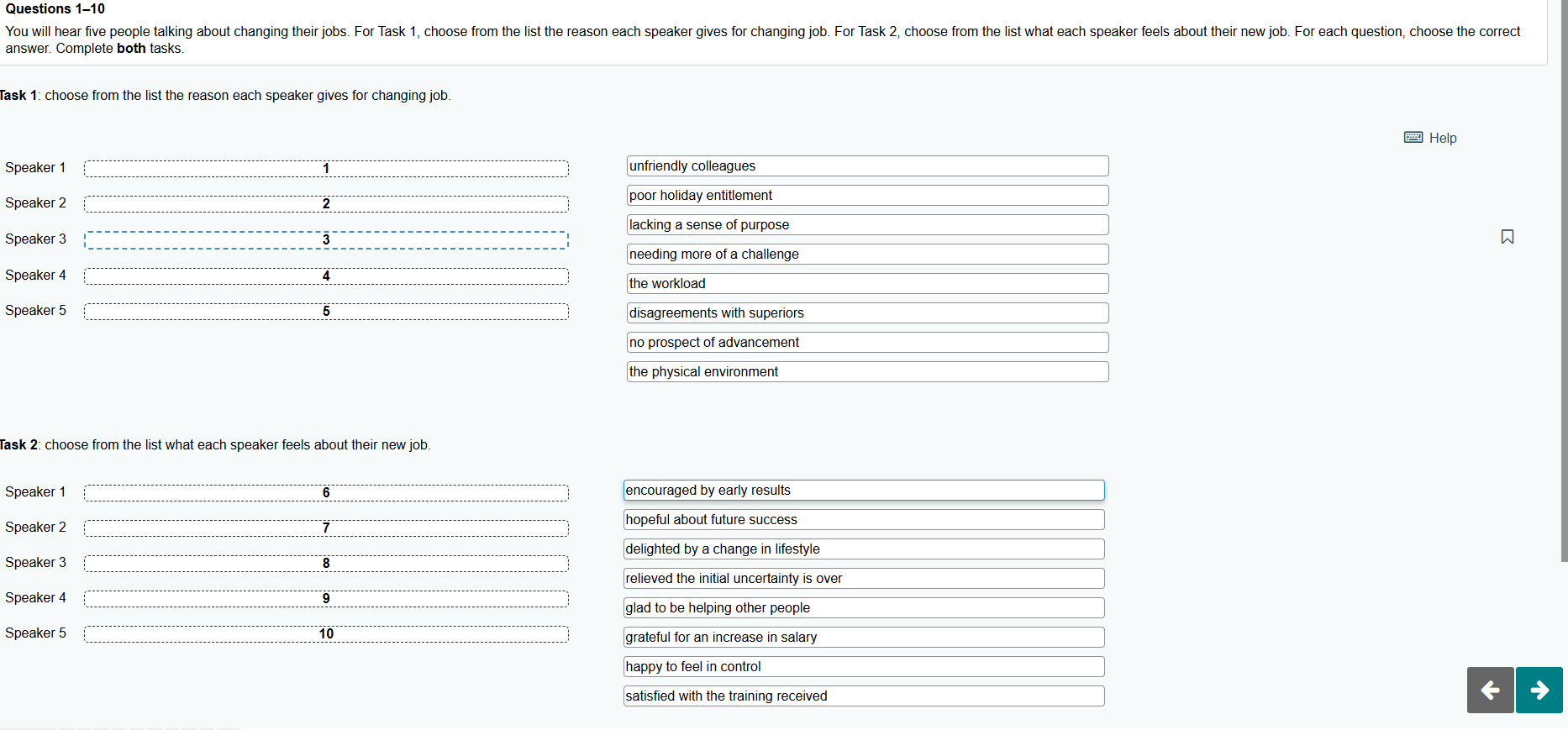 This image shows an example of the new format for C1 Advanced.