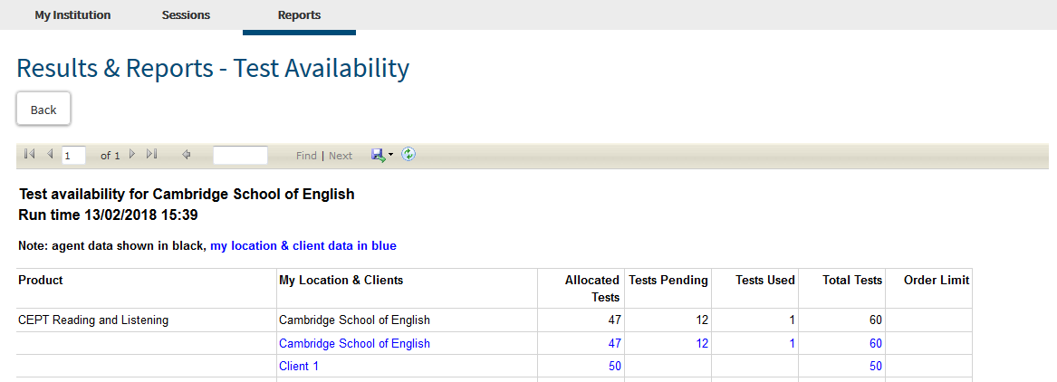 Viewing your exam result online – Cambridge English Support Site