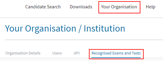 Cambridge English Results Service for Candidates