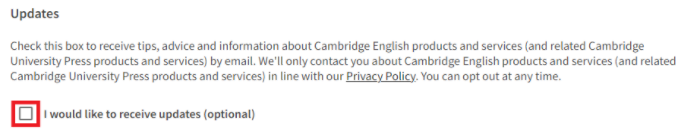 Cambridge English Results Service for Candidates